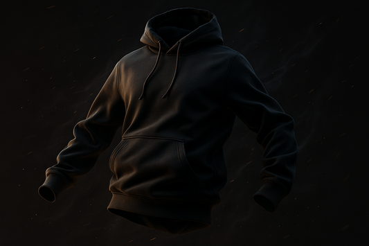Black hoodie 3d with animation